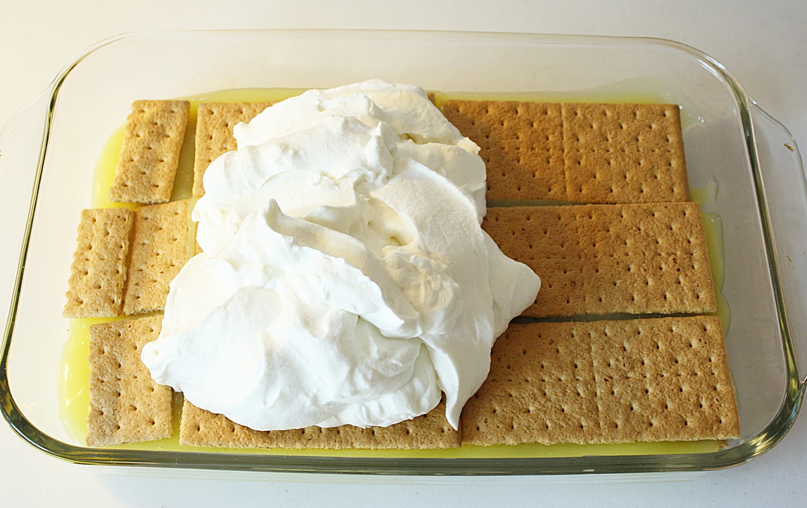 Graham Cracker Dessert
 back to basics lemon graham cracker dessert