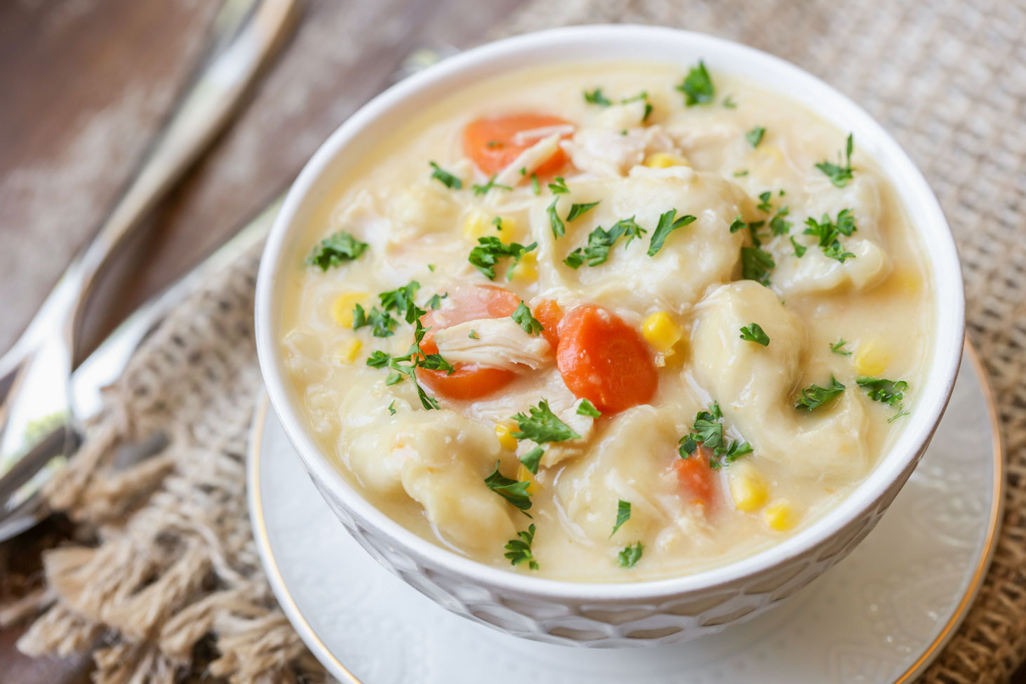 Grandma'S Chicken And Dumplings
 EASY Homemade Chicken Dumpling Soup Recipe