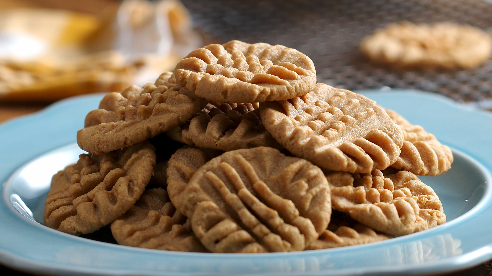 Grandma'S Peanut Butter Cookies
 3 Ingre nt Peanut Butter Cookies Recipe by Tasty