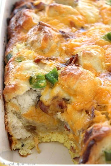 Grands Biscuit Breakfast Casseroles
 Bacon Egg & Cheese Biscuit Breakfast Casserole