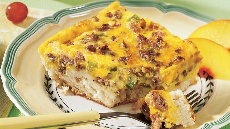 Grands Biscuit Breakfast Casseroles
 Biscuit Sausage Quiche Recipe