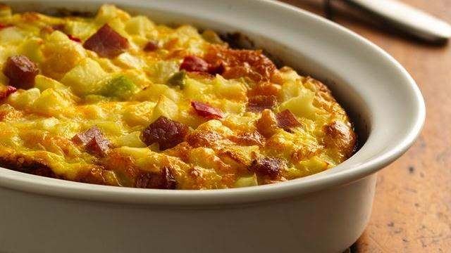 Grands Biscuits Breakfast Recipe
 Biscuit Ham and Potato Casserole Printable Recipe My