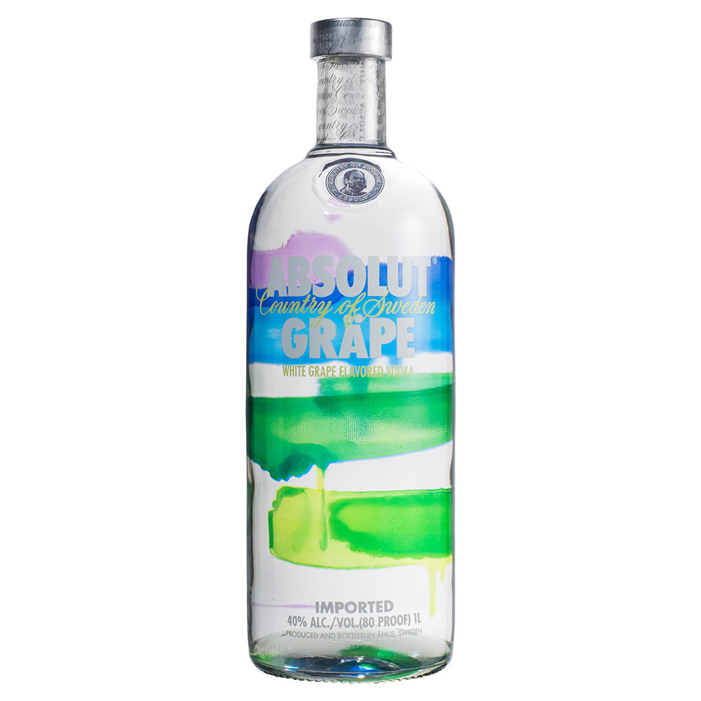 Grape Vodka Drinks
 Absolut Grape Limited Edition 1L