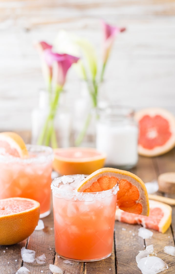 Grapefruit Vodka Drinks
 Grapefruit Salty Dog