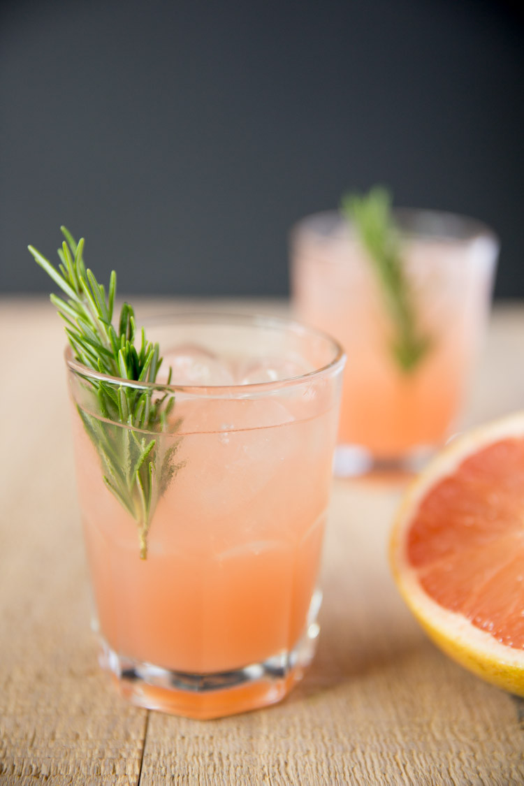 Grapefruit Vodka Drinks
 Rosemary Greyhound Cocktail Tastes Lovely