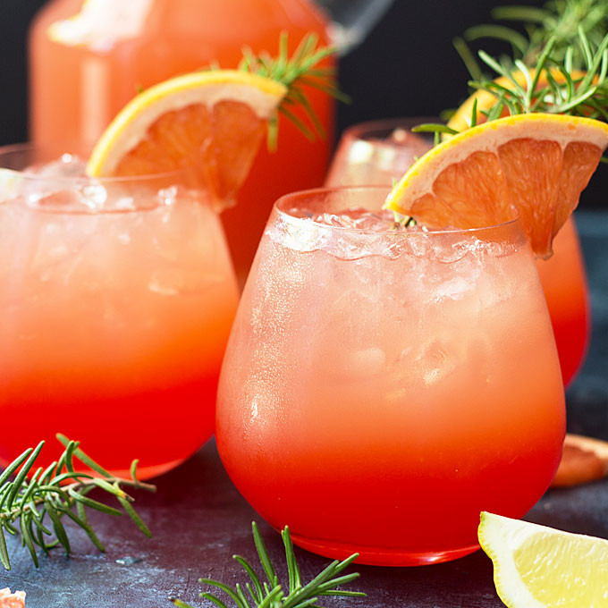 Grapefruit Vodka Drinks
 Grapefruit Sunrise Cocktail