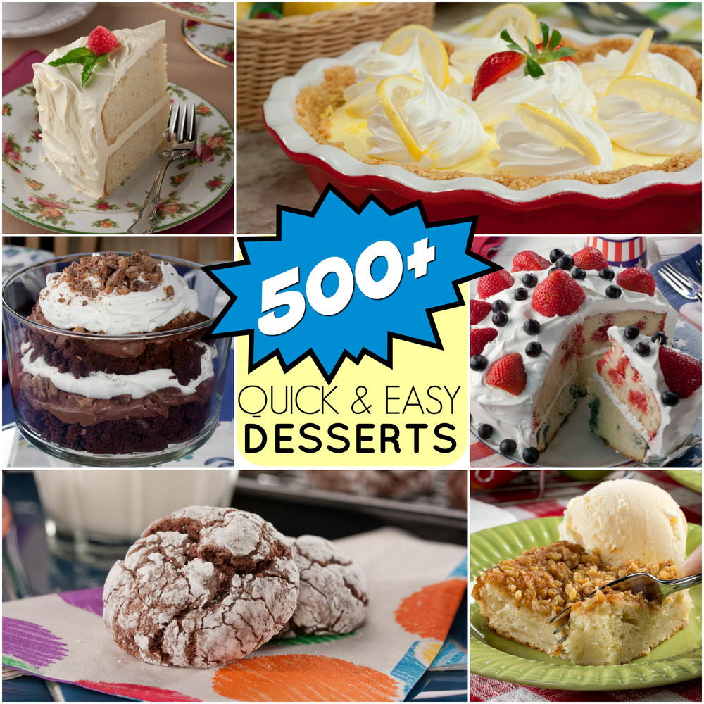 Great Dessert Recipes
 Quick & Easy Dessert Recipes 501 Great Dessert Recipes
