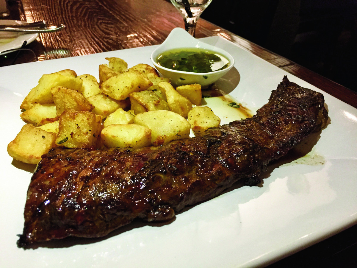 Great Steak And Potato
 Cambalache in Fountain Valley Does a Great Steak and