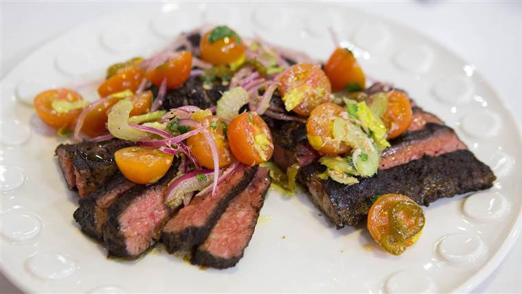 Great Steak And Potato
 Make Bobby Flay’s delicious but healthy skirt steak and