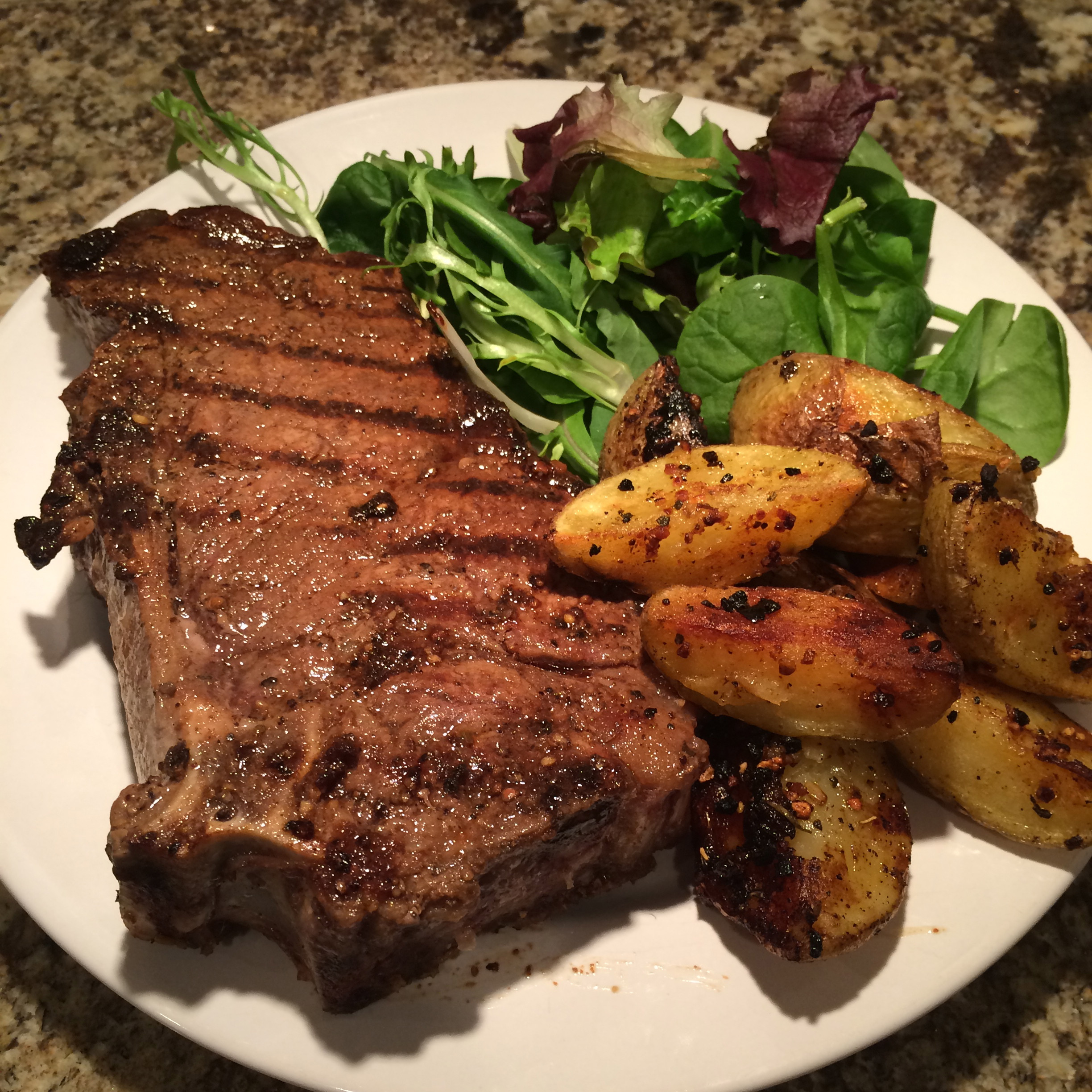 Great Steak And Potato
 Simply Grilled Steak and Potatoes