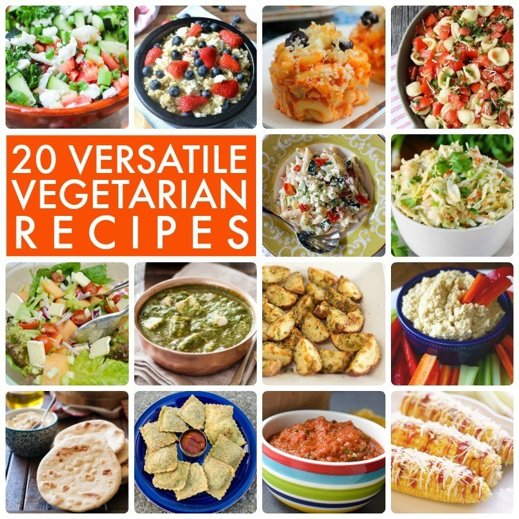 Great Vegetarian Recipes
 Great Ideas 20 Versatile Ve arian Recipes