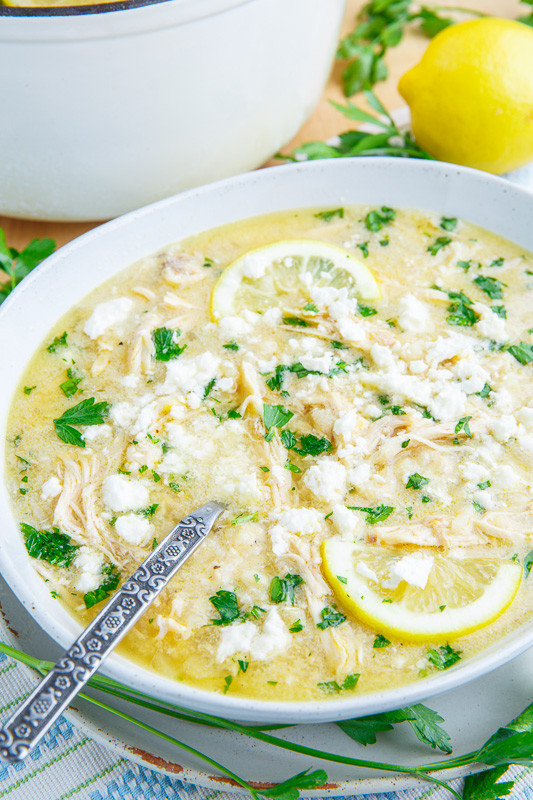 Greek Chicken Soup
 Avgolemono Soup aka Greek Lemon Chicken Soup Recipe on