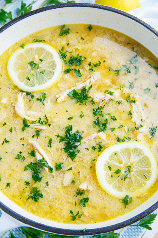 Greek Chicken Soup
 Avgolemono Soup aka Greek Lemon Chicken Soup Recipe on