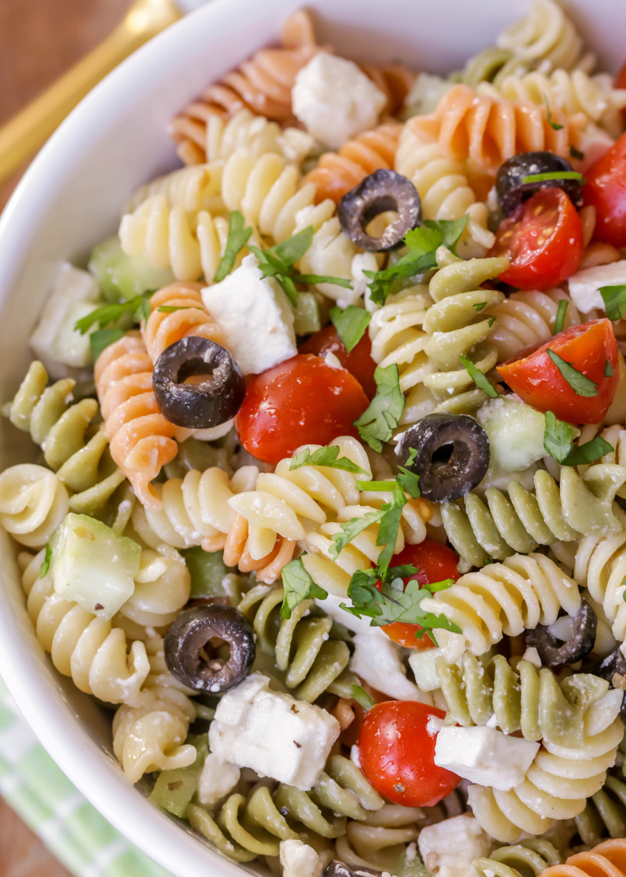 Greek Pasta Salad
 Greek Pasta Salad recipe