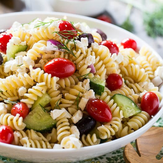 Greek Pasta Salad
 Greek Pasta Salad Recipe Spicy Southern Kitchen