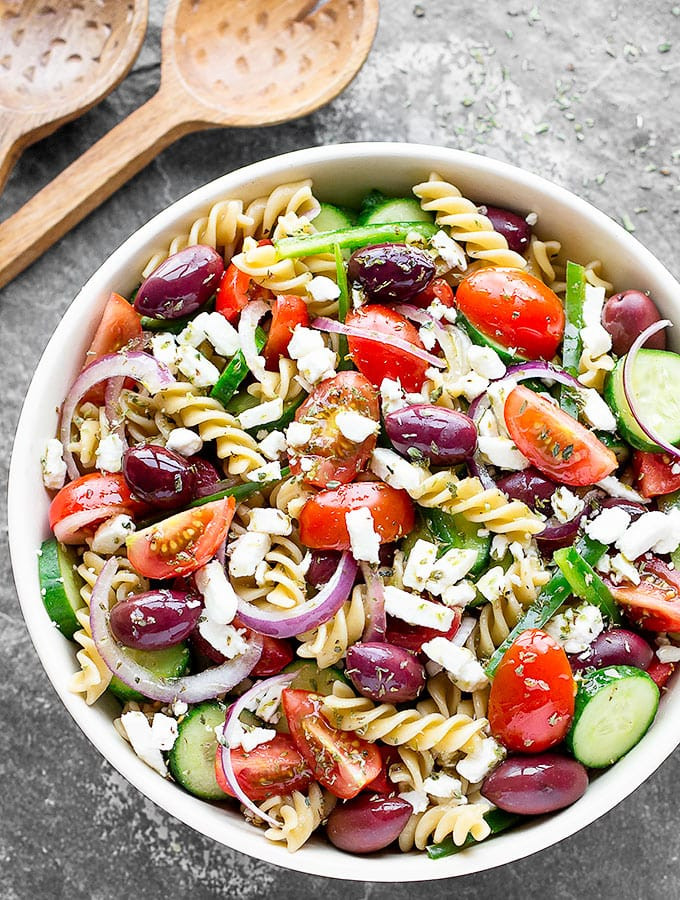 Greek Pasta Salad
 Easy Greek Pasta Salad As Easy As Apple Pie