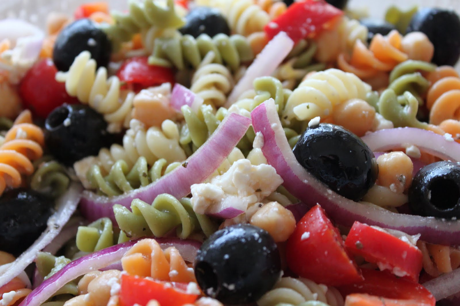 Greek Pasta Salad
 Meatless Meals for Meat Eaters Greek Pasta Salad