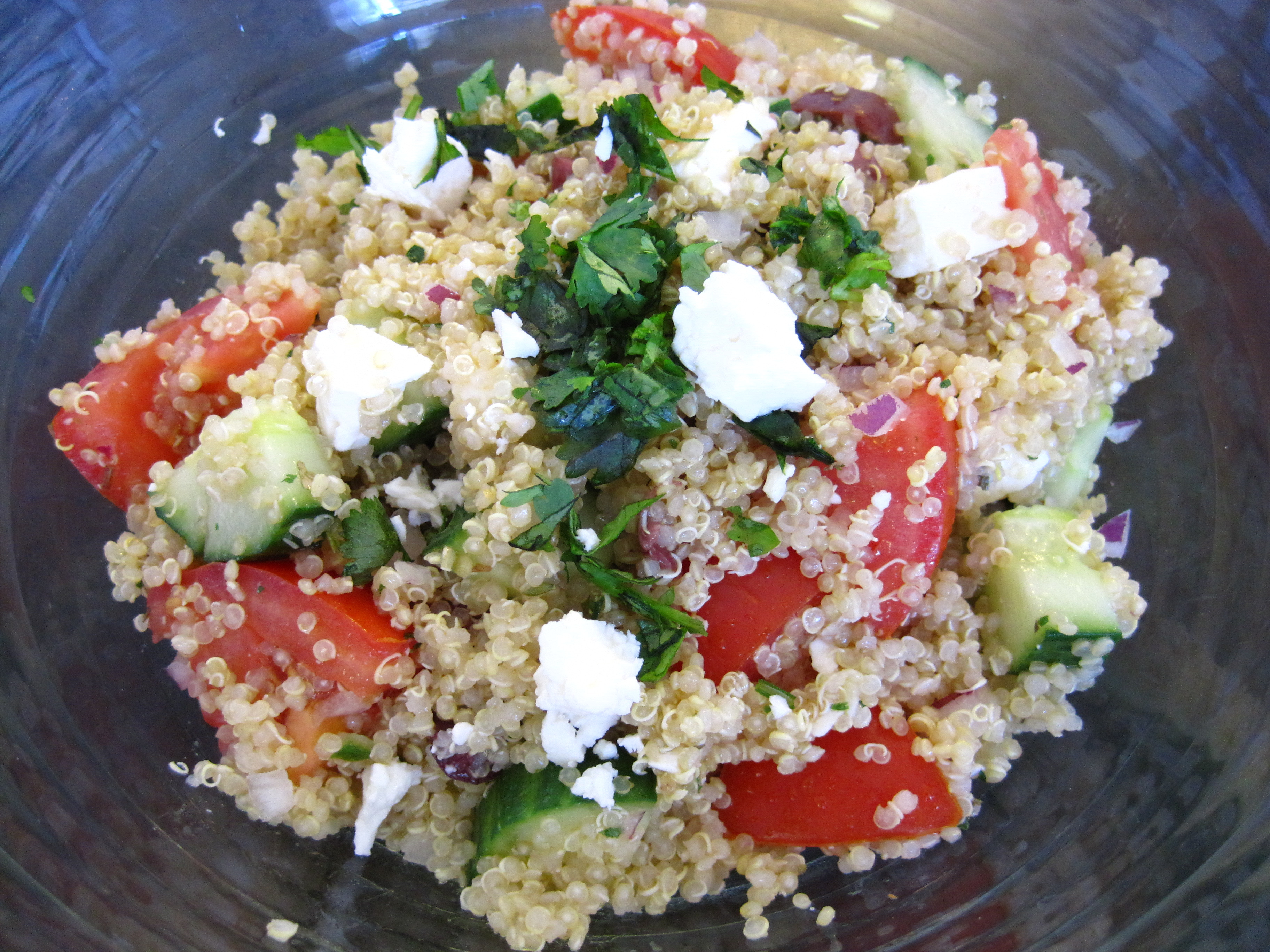Greek Quinoa Salad
 Greek Quinoa Salad Recipe