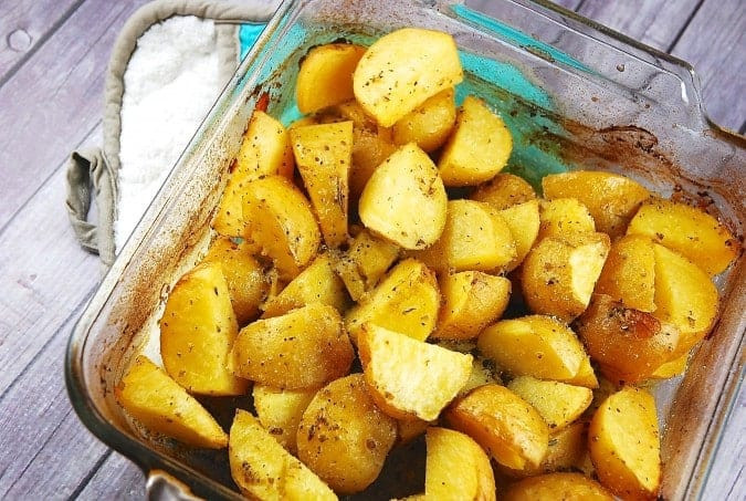 Greek Roasted Potatoes
 Weight Watchers Potato Recipes