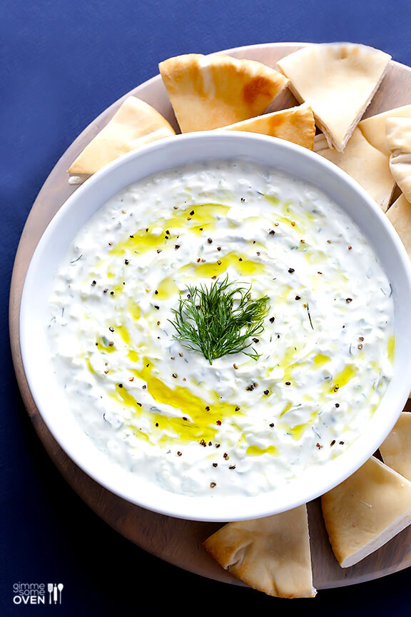 Greek Tzatziki Sauce
 Tzatziki