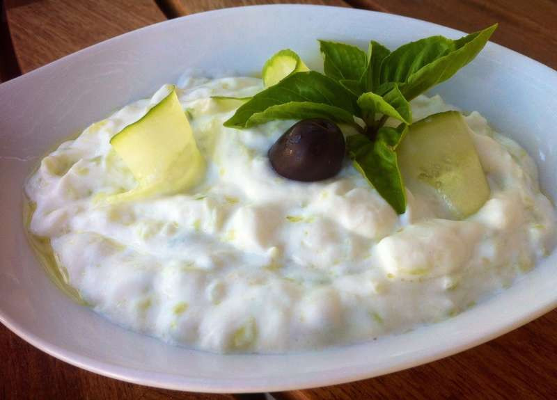 Greek Tzatziki Sauce
 Tzatziki sauce Recipe Greek Yogurt and Cucumber Sauce