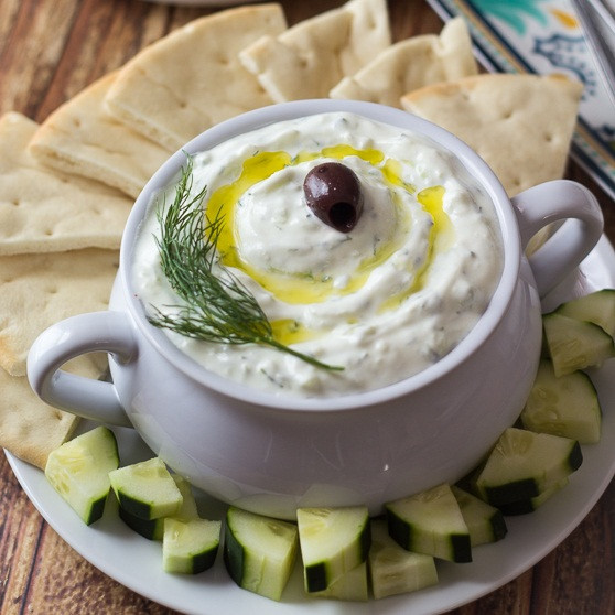 Greek Tzatziki Sauce
 Authentic Greek Tzatziki The Wanderlust Kitchen