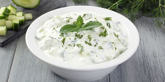 Greek Tzatziki Sauce
 Tzatziki Greek Yogurt Sauce Recipe