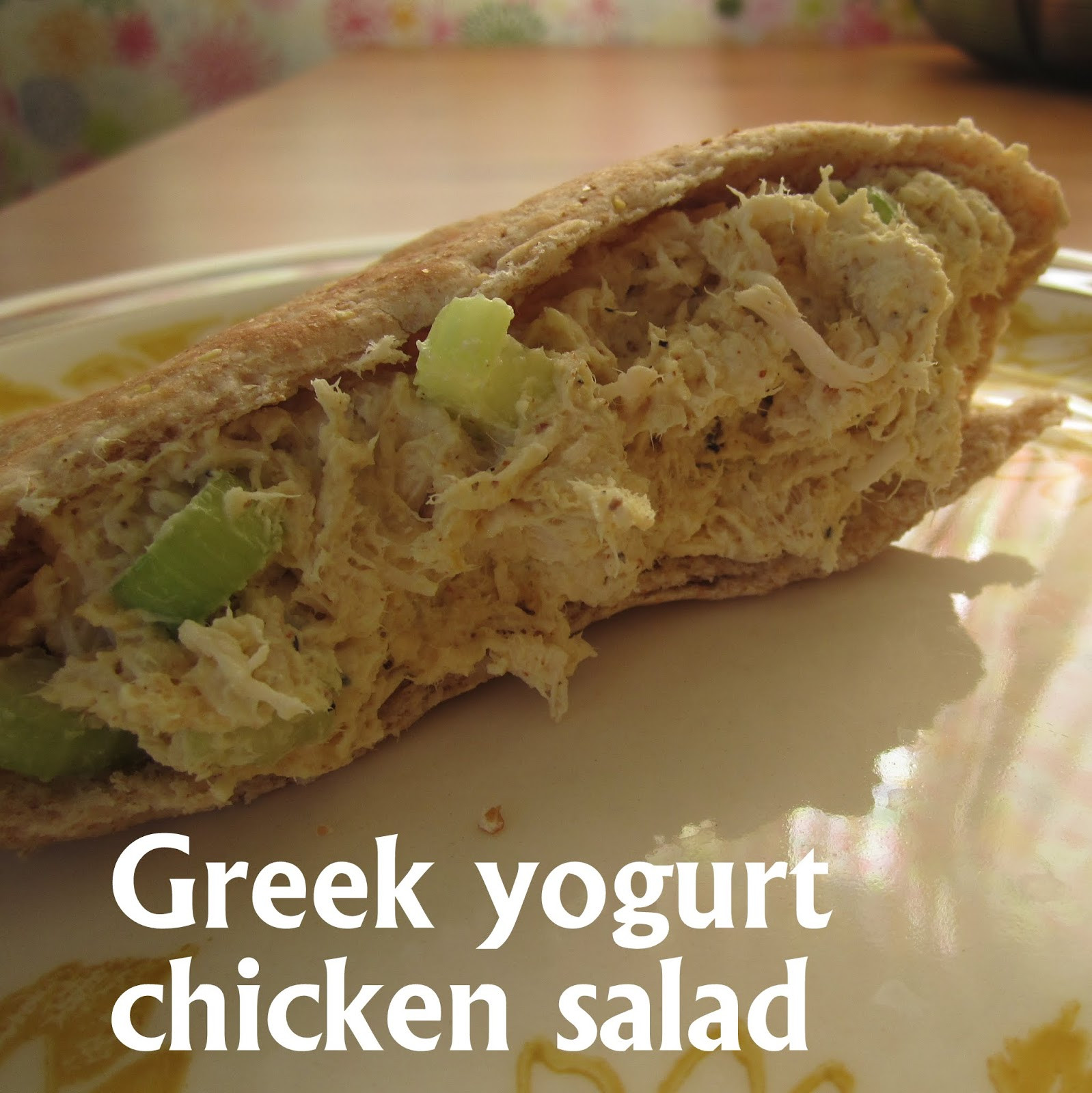 Greek Yogurt Chicken Salad
 make this Greek yogurt chicken salad