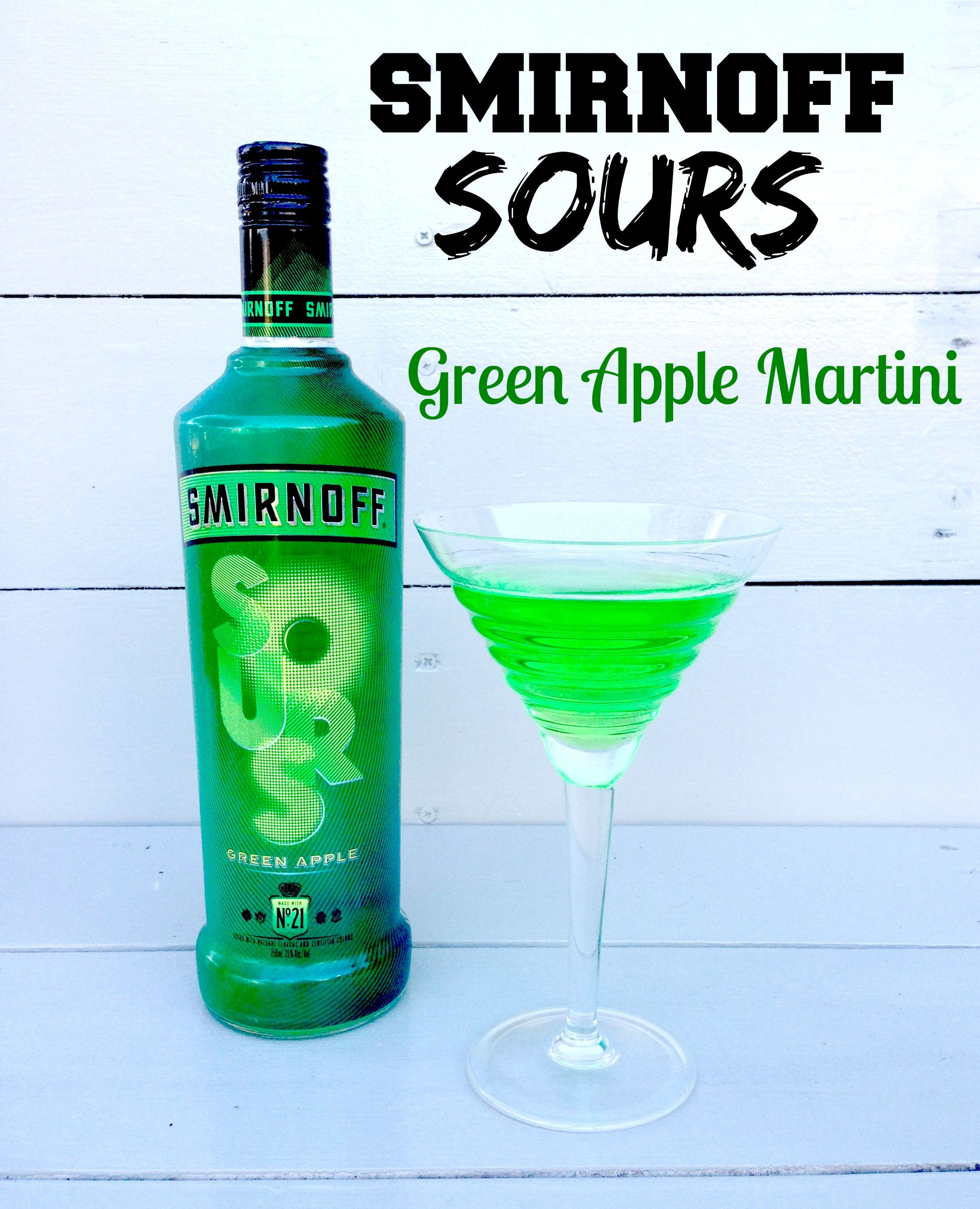 Green Apple Vodka Drinks
 Lots of Smirnoff Sours Green Apple Vodka Recipes