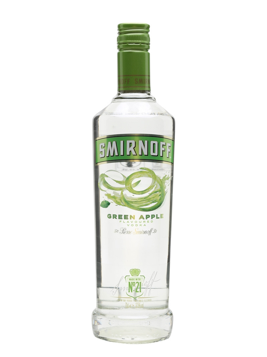 Green Apple Vodka Drinks
 Smirnoff Green Apple Buy from World s Best Drinks Shop