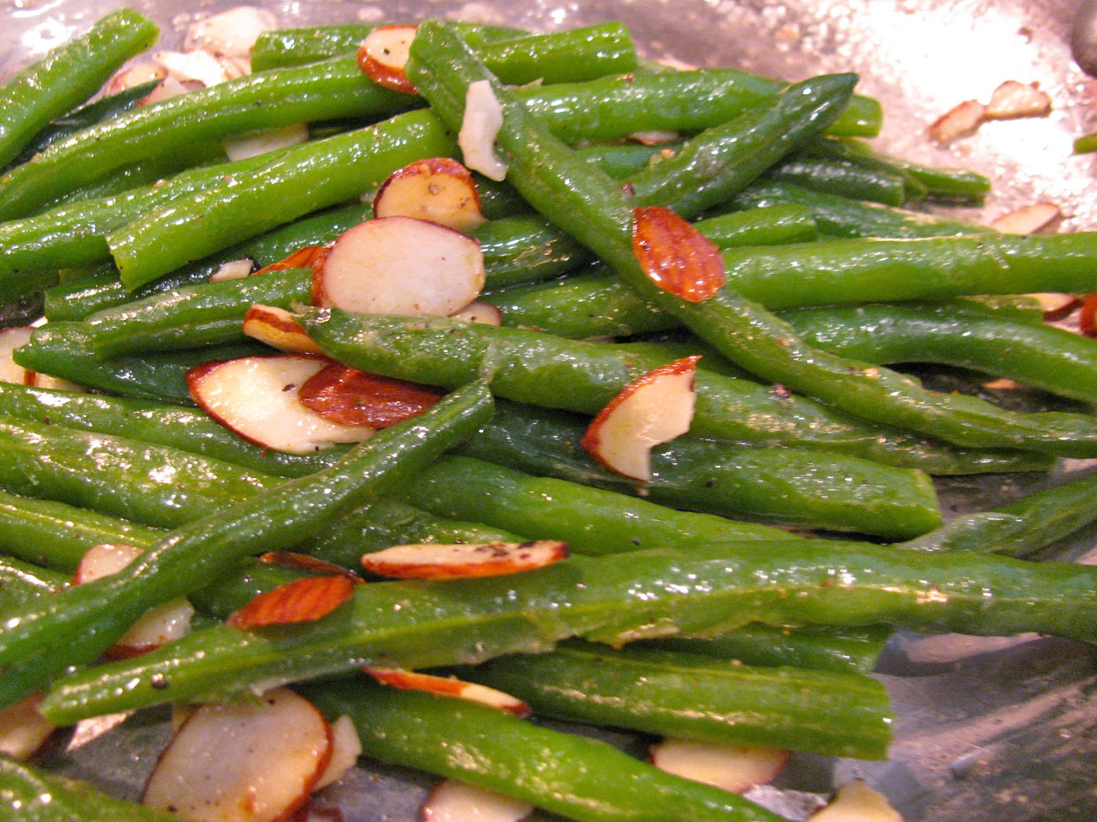 Green Bean Almonds Recipes
 Rita s Recipes Green Beans Almondine