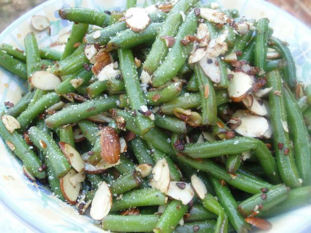 Green Bean Amandine
 Green Beans Amandine Recipe Food
