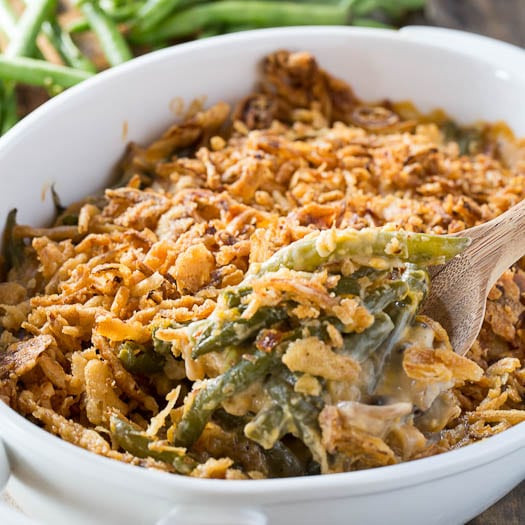 Green Bean Casserol
 Cheesy Green Bean Casserole Spicy Southern Kitchen