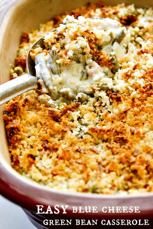 Green Bean Casserole Easy
 Easy Green Bean Casserole with Blue Cheese • The Wicked Noodle