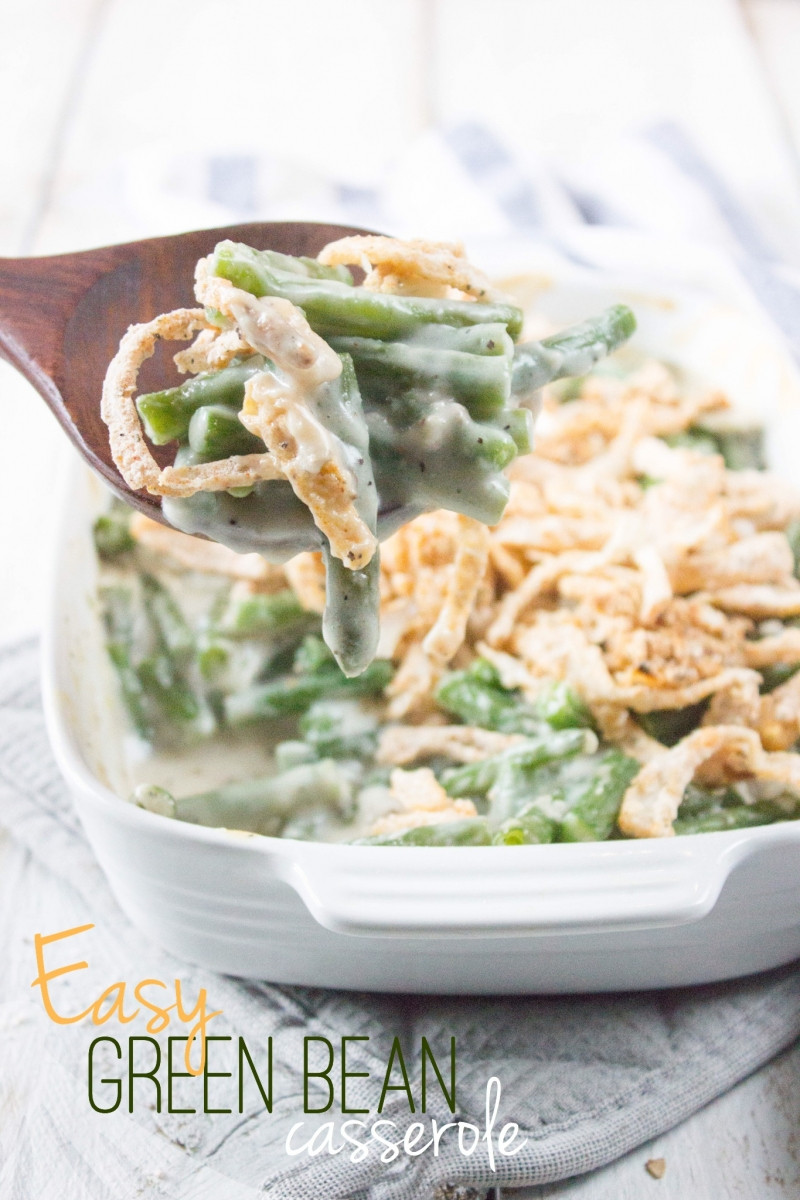 Green Bean Casserole Easy
 Easy Green Bean Casserole Amy Sheree