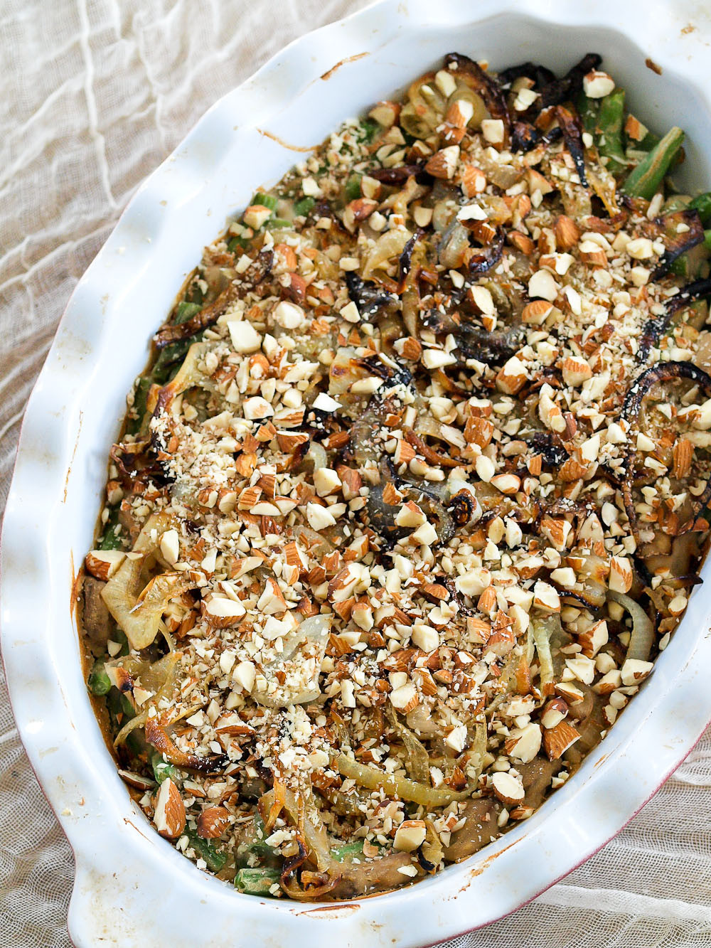 Green Bean Casserole Thanksgiving
 Healthy Recipe Makeover Green Bean Casserole vegan and