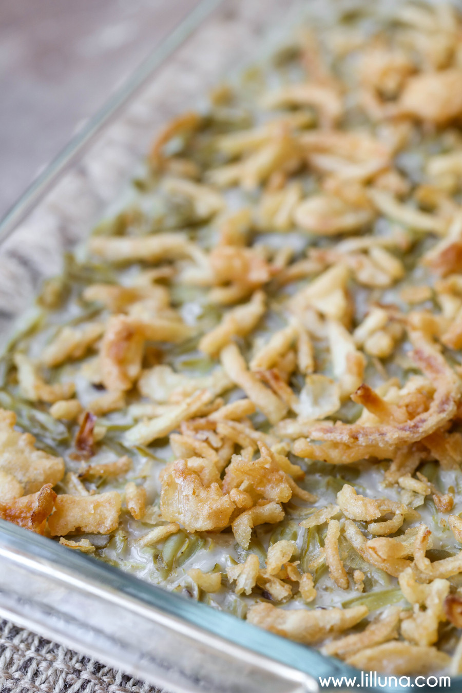 Green Bean Casserole Thanksgiving
 Green Beans with Bacon