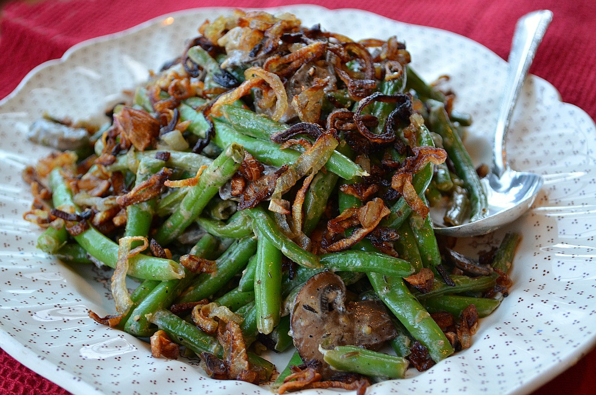 Green Bean Casserole With Canned Green Beans
 Quick and Fresh Green Bean “Casserole” Three Many Cooks