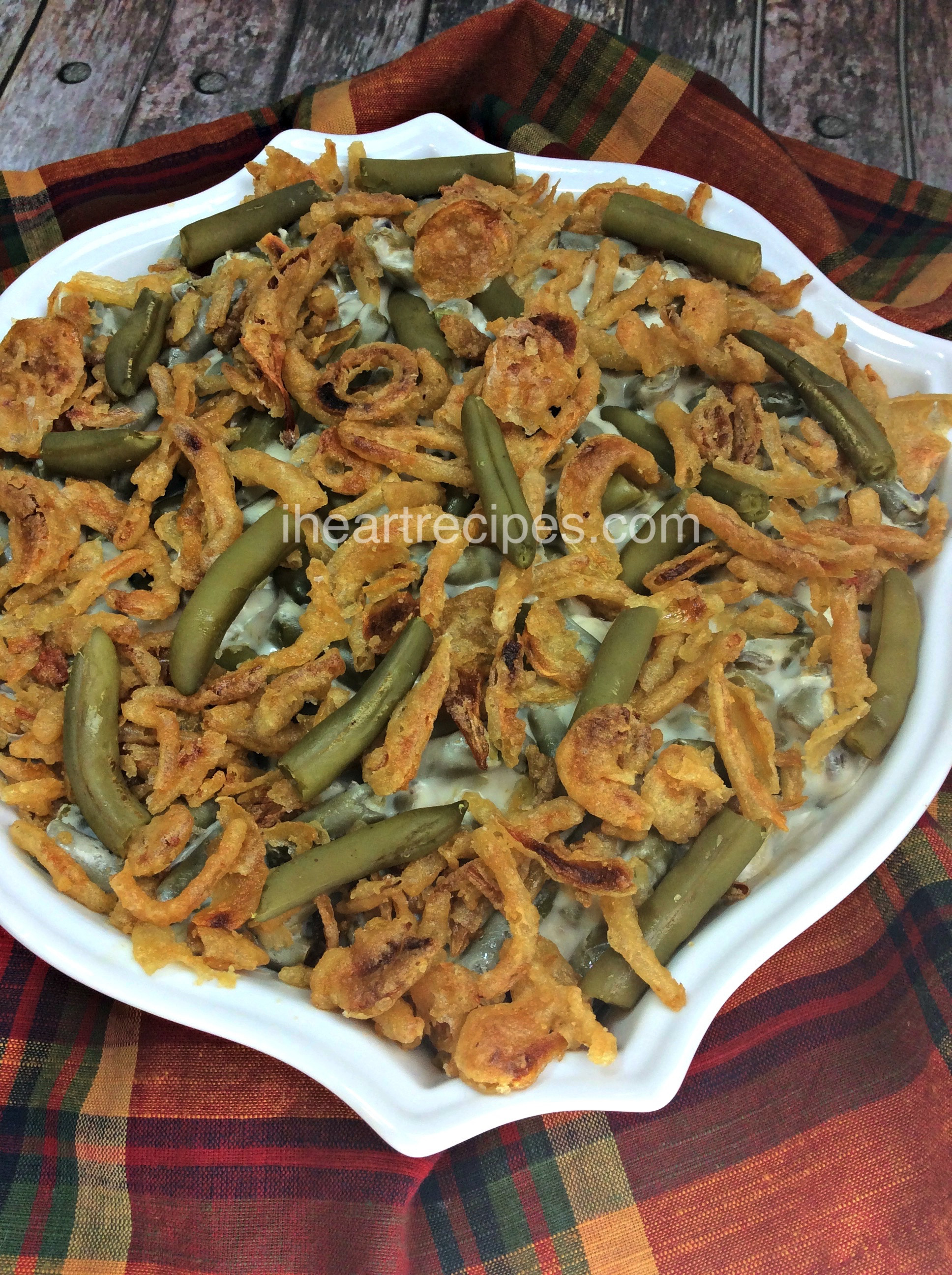 Green Bean Casserole With Canned Green Beans
 Green Bean Casserole