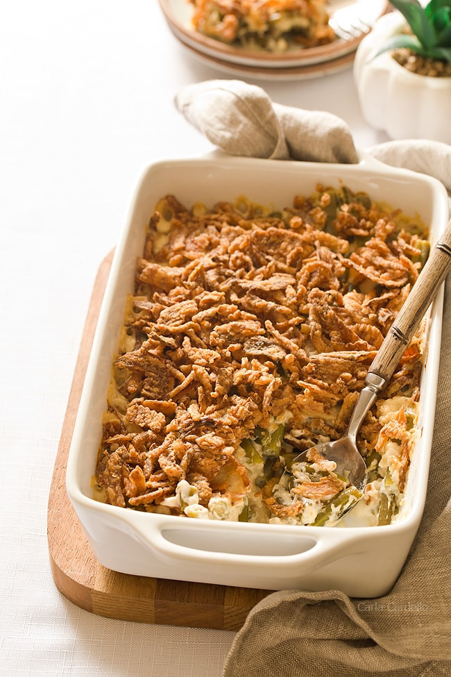 Green Bean Casserole With Canned Green Beans
 Green Bean Casserole Without Mushroom Soup