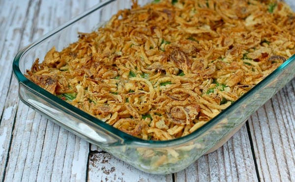 Green Bean Casserole With Canned Green Beans
 Green Bean Casserole Recipe with no canned soup Rachel
