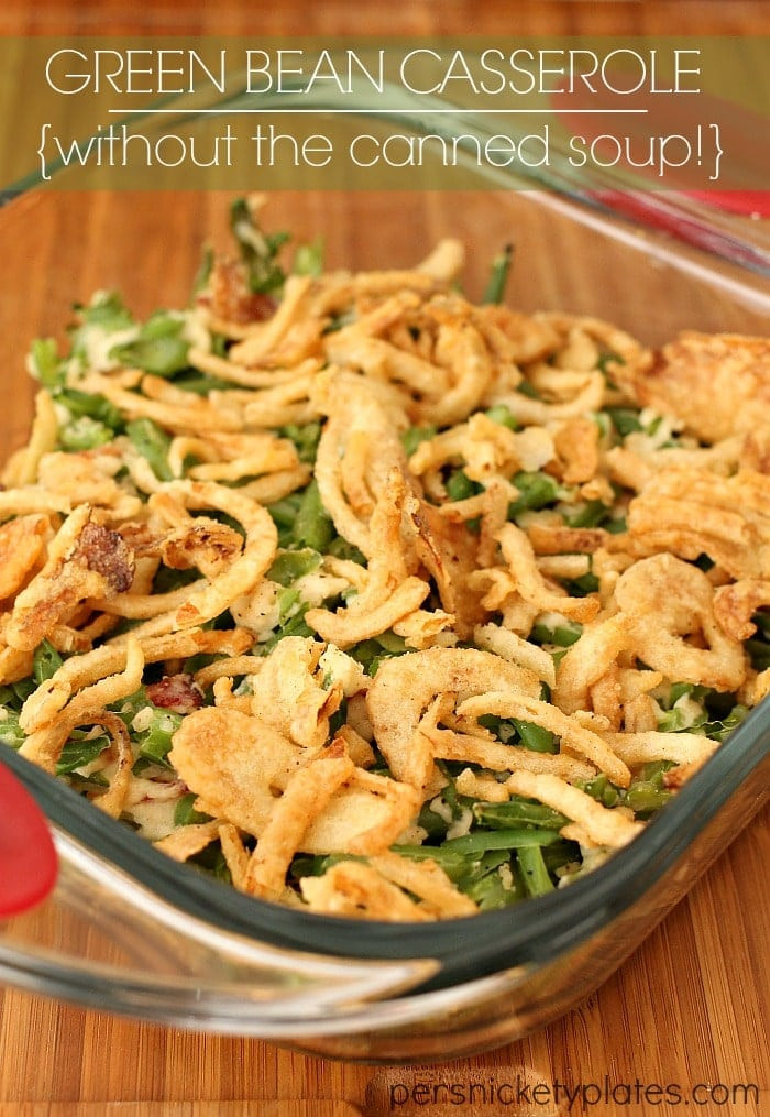 Green Bean Casserole With Canned Green Beans
 Green Bean Casserole without the canned soup