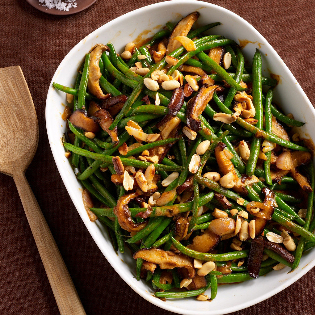 Green Bean Recipes For Thanksgiving
 Green Bean Casserole with Red Curry and Peanuts Recipe