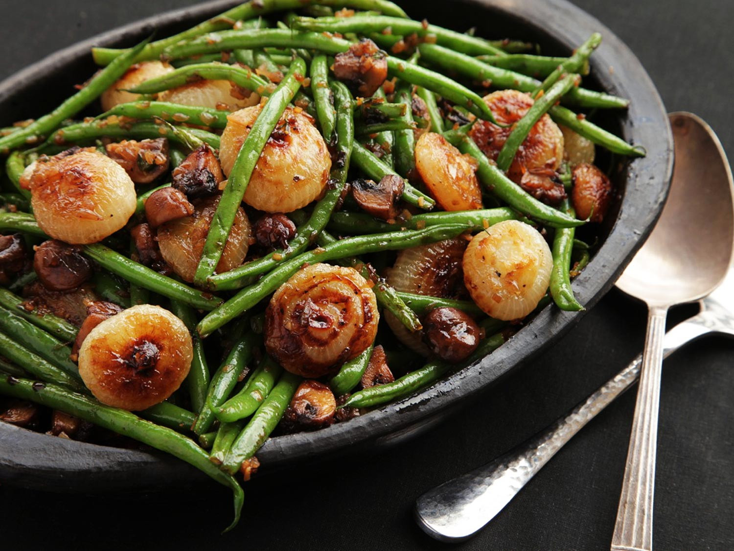 Green Bean Recipes For Thanksgiving
 The Food Lab Sautéed Green Beans With Mushrooms and