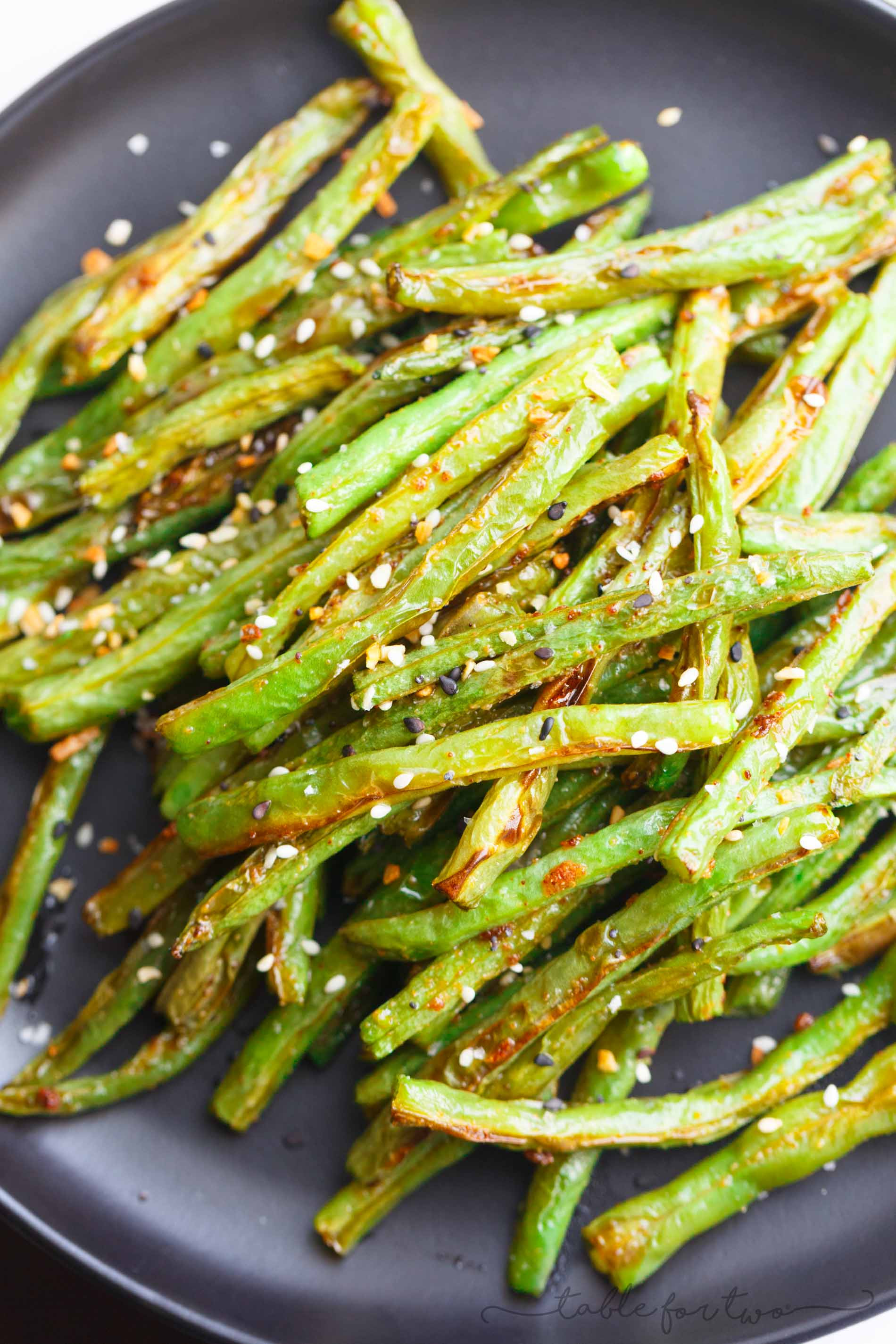 Green Bean Recipes
 Garlic Roasted Green Beans Simple Green Beans Side Dish