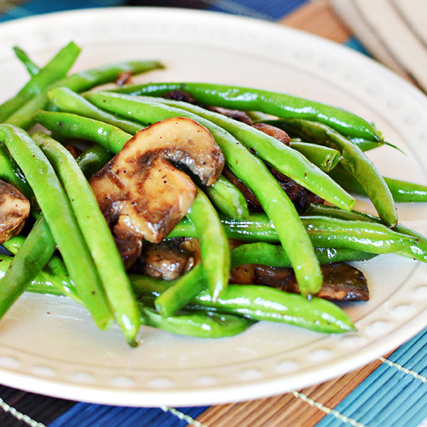 Green Bean Recipies
 Easy Green Beans with Mushrooms Recipe Home Cooking Memories