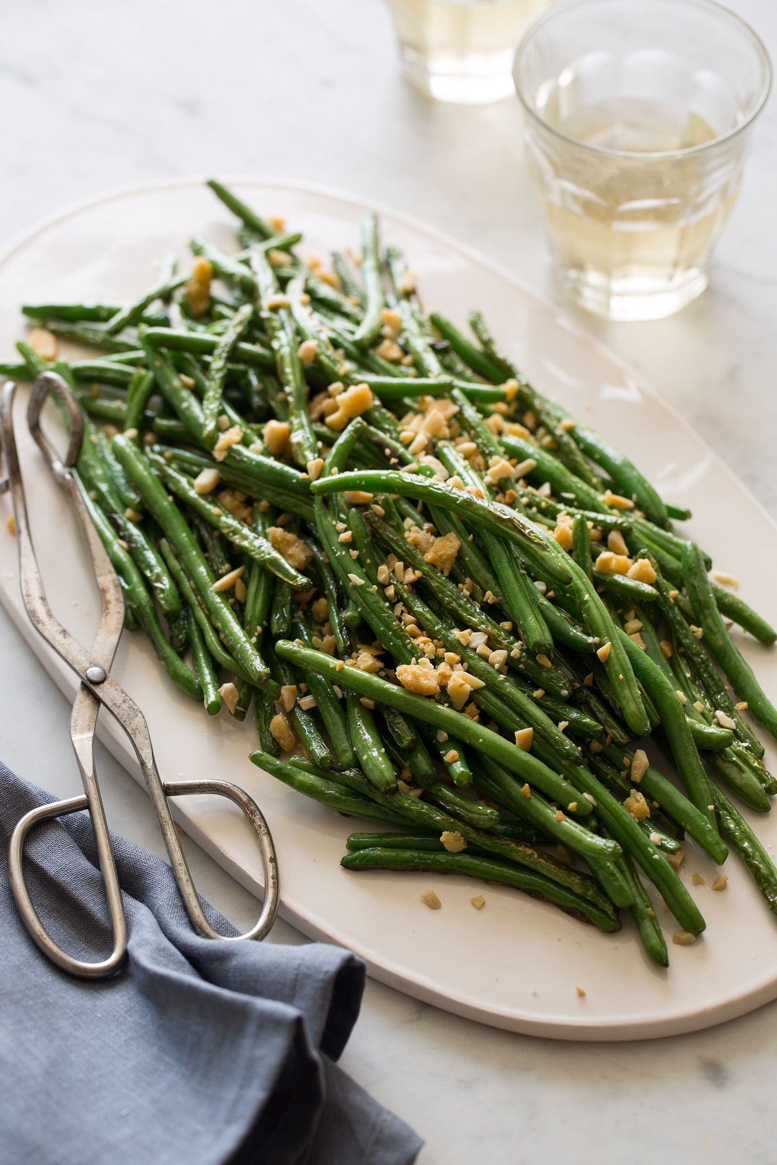 Green Bean Side Dish
 Lightly Roasted Green Beans Side dish recipe