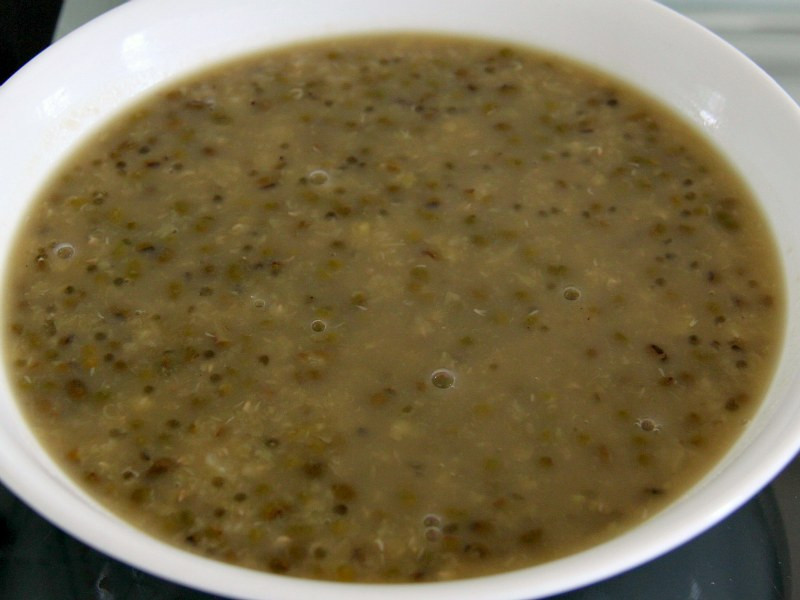 Green Bean Soup
 GREEN BEAN SOUP WITH SAGO