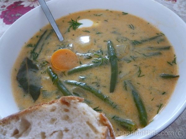 Green Bean Soup
 Hungarian Green Bean Soup – Hungarian Tidbits