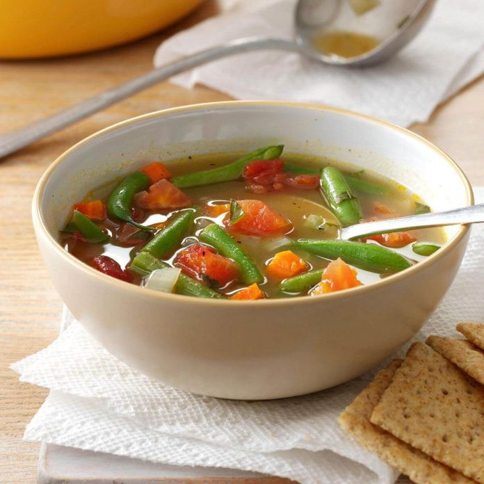 Green Bean Soup
 Tomato Green Bean Soup Recipe